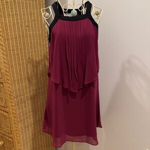 Burgundy BCBG Dress